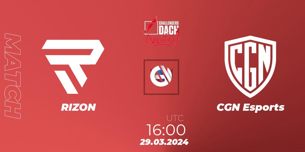 RIZON VS CGN Esports
