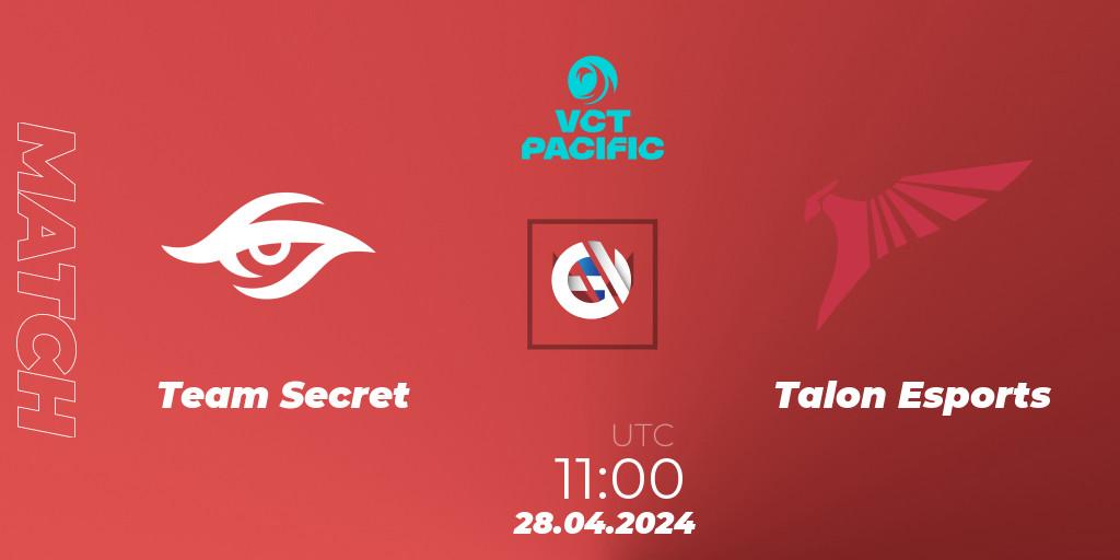 Team Secret VS Talon Esports