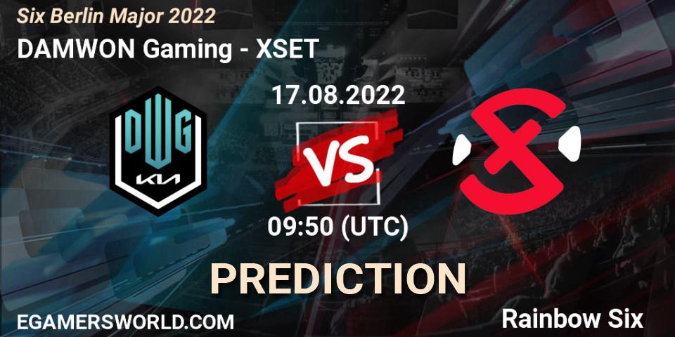 DAMWON Gaming vs XSET: Betting TIp, Match Prediction. 17.08.22. Rainbow Six, Six Berlin Major 2022
