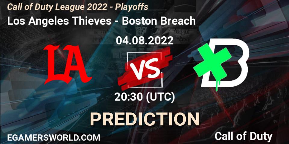 Los Angeles Thieves vs Boston Breach: Betting TIp, Match Prediction. 04.08.22. Call of Duty, Call of Duty League 2022 - Playoffs
