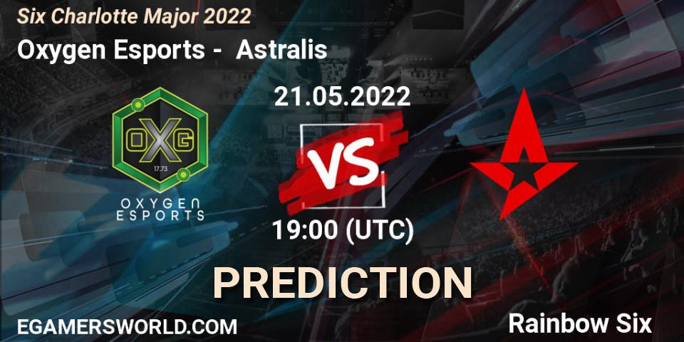 Oxygen Esports vs Astralis: Betting TIp, Match Prediction. 21.05.22. Rainbow Six, Six Charlotte Major 2022