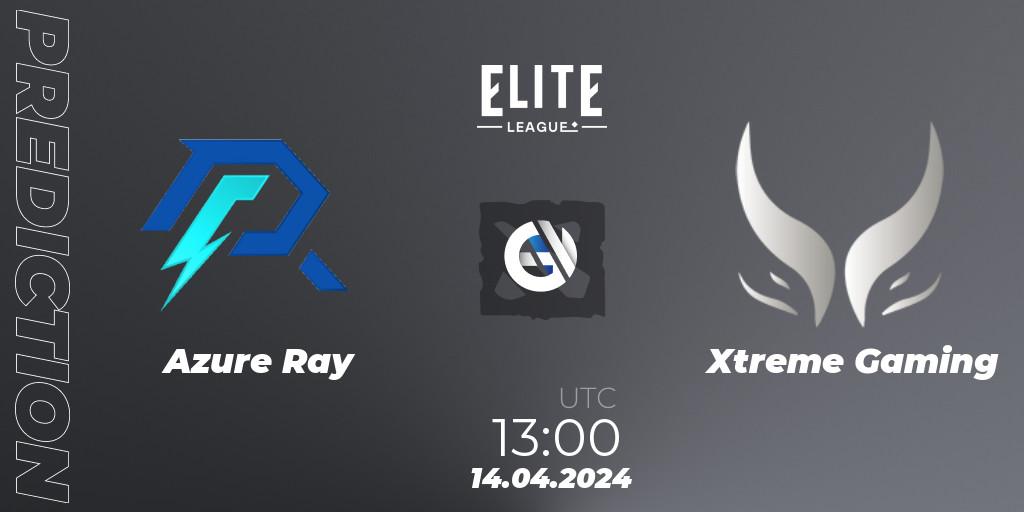 Azure Ray vs Xtreme Gaming: Betting TIp, Match Prediction. 14.04.24. Dota 2, Elite League