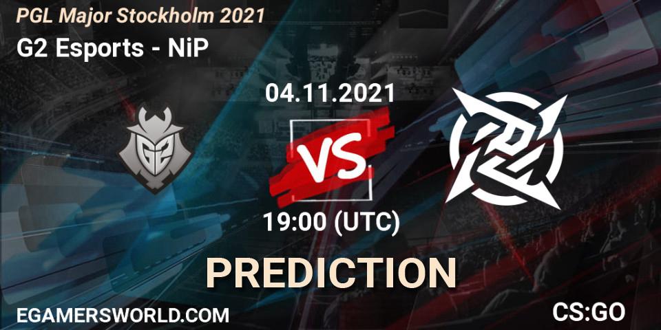 G2 Esports - NiP: prediction for the playoffs PGL Major Stockholm 2021 Champions Stage